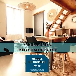 Royalement Bien ! Hyper-centre - Wifi - Netflix - Appartamento